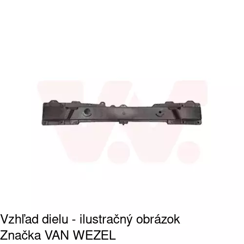 Výstuha nárazníka 41A196-3 /POLCAR/ - obr. 1