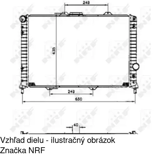 Chladiče vody 421108-4 /POLCAR/ - obr. 1