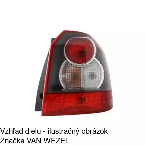 Zadné svetlo POLCAR 431288-T