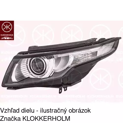 Hlavný reflektor POLCAR 43Y109-H