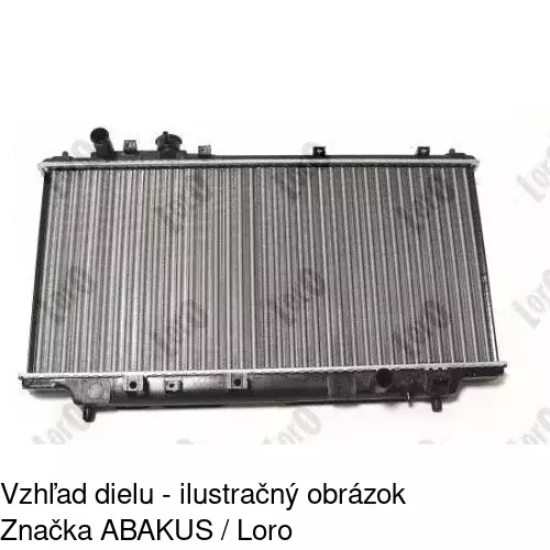 Chladiče vody 450708-2 /POLCAR/ - obr. 1