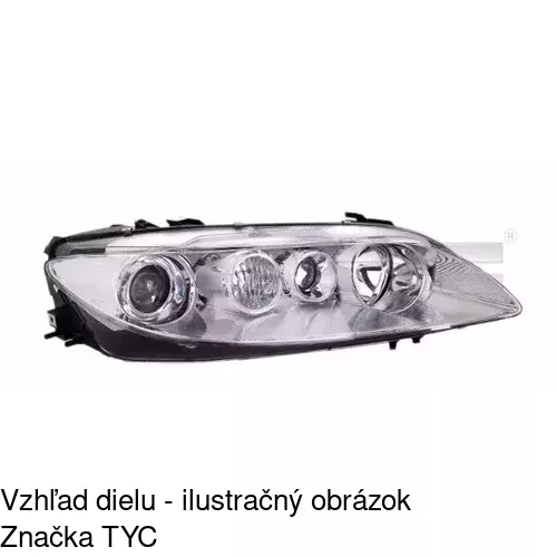 Hlavný reflektor POLCAR 4519090E