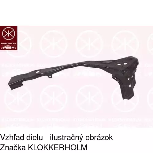 Držiak predného pásu POLCAR 456004-5