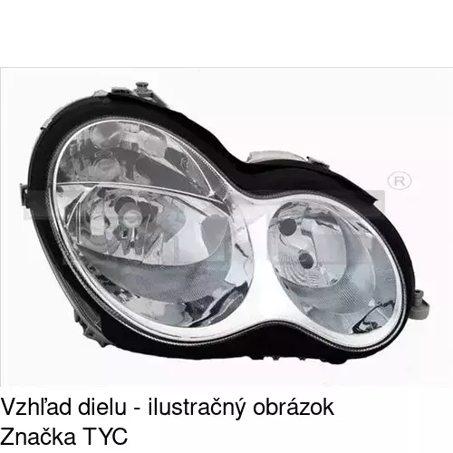Hlavný reflektor POLCAR 5003105E