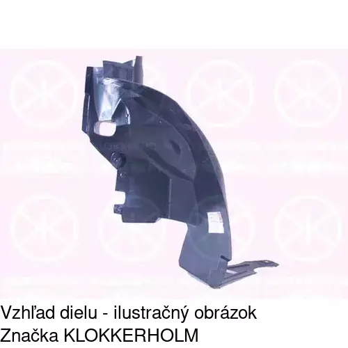 Podblatník (plast) 5005FP-2 /POLCAR/
