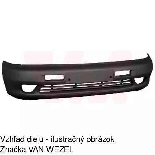 Predný nárazník POLCAR 501207-2