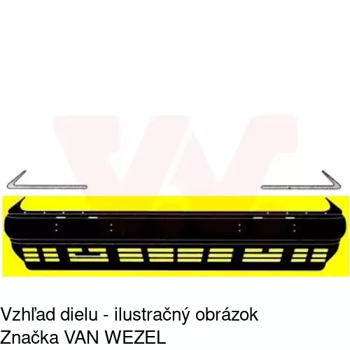 Predný nárazník 501407-7 /POLCAR/ - obr. 1
