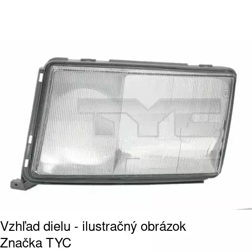 Sklo reflektora POLCAR 5014111U