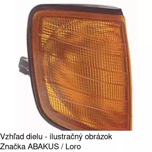 Predná smerovka 5014190E /POLCAR/ - obr. 4