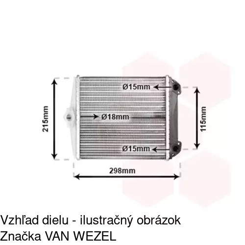 Radiátory 5014N82X /POLCAR/ - obr. 1