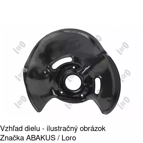 Brzdovy štít 5014OT-1 /POLCAR/ - obr. 1