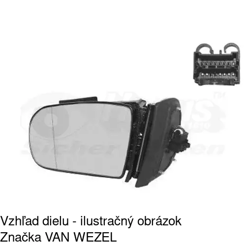 Vonkajšie zrkadlo 5015517M /POLCAR/ - obr. 5