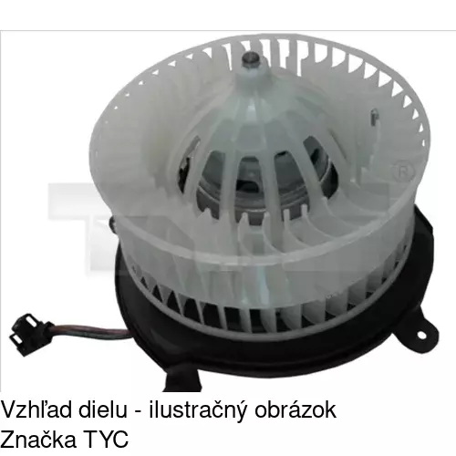 Ventilátory kúrenia POLCAR 5016NU1X
