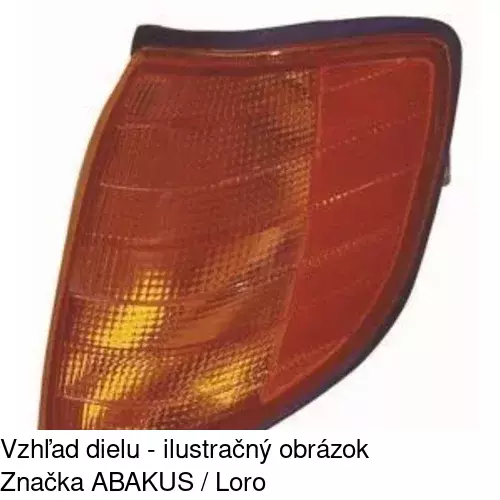 Predná smerovka 5024191E /POLCAR/ - obr. 2