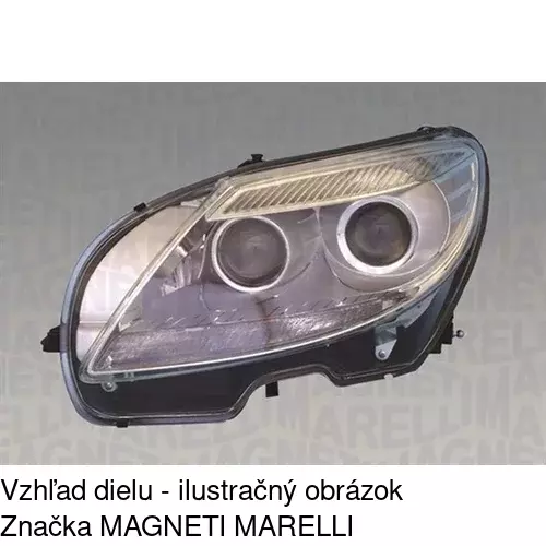 Hlavný reflektor POLCAR 502910-U