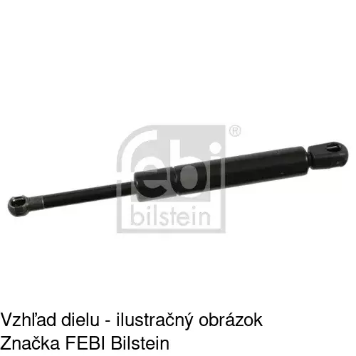 Plynová pružina 5044AS /POLCAR/ - obr. 1