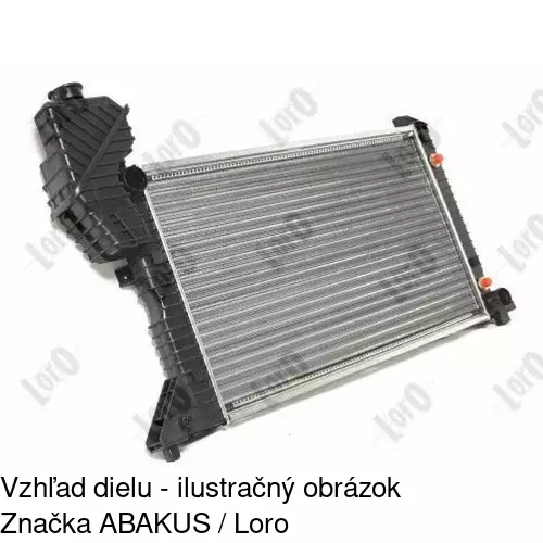 Chladiče vody 506208A4 /POLCAR/ - obr. 5