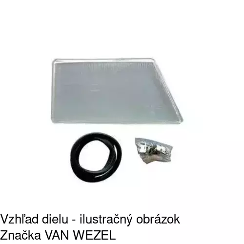 Sklo reflektora 5062120E /POLCAR/ - obr. 3