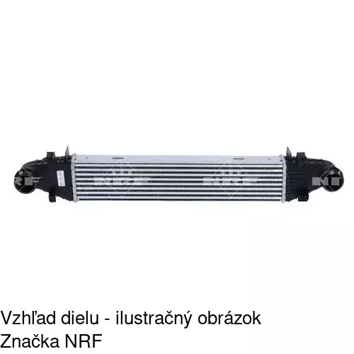 Chladiče vzduchu (Intercoolery) 5070J8-2 /POLCAR/ - obr. 2