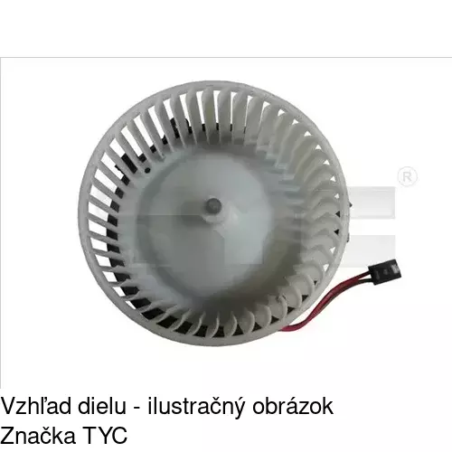 Ventilátory kúrenia POLCAR 5070NU3X