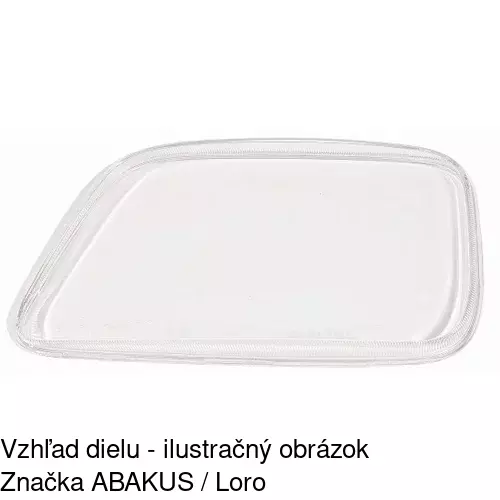 Sklo reflektora POLCAR 508311-H