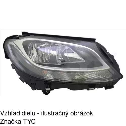 Hlavný reflektor POLCAR 50D209-U