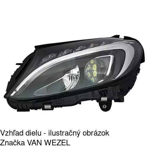 Hlavný reflektor 50D2091U /POLCAR/ - obr. 5