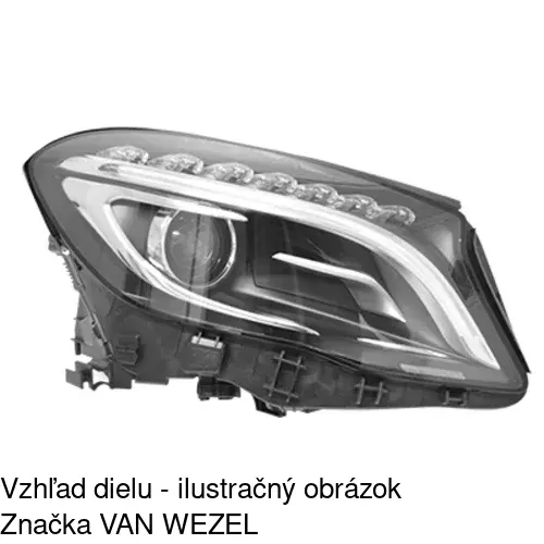 Hlavný reflektor 50L2101U /POLCAR/ - obr. 3