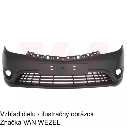 Predný nárazník 50U107-J /POLCAR/ - obr. 1