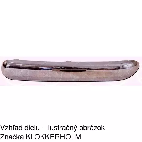 Lišta nárazníka POLCAR 51010713
