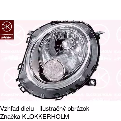 Hlavný reflektor 5102091E /POLCAR/ - obr. 3
