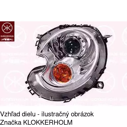 Hlavný reflektor 5102092E /POLCAR/ - obr. 1