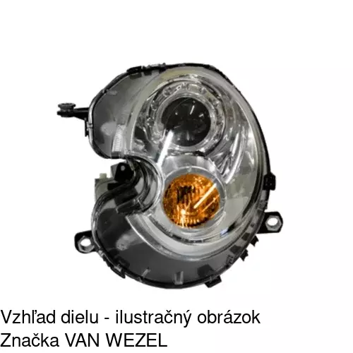 Hlavný reflektor 5102092E /POLCAR/ - obr. 3