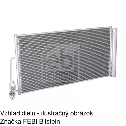Chladiče klimatizácie 5102K8C1S /POLCAR/ - obr. 1
