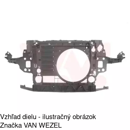 Predné čelo POLCAR 510304-0