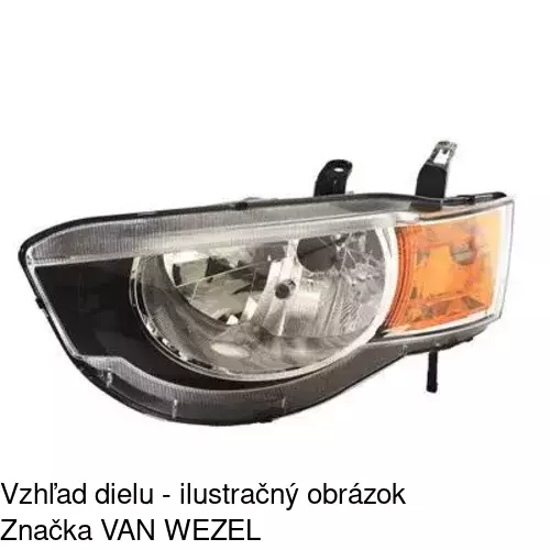 Hlavný reflektor 524209-E /POLCAR/ - obr. 4