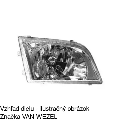Hlavný reflektor 526009-E /POLCAR/ - obr. 4