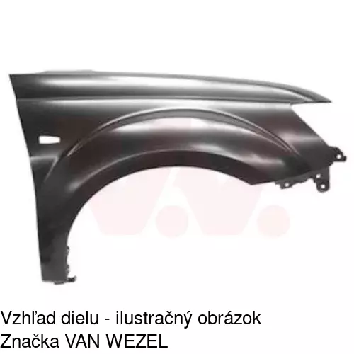 Predný blatník 526602 /POLCAR/ - obr. 1