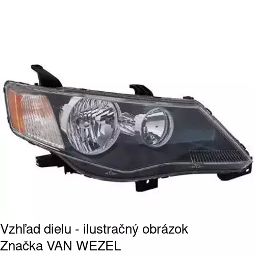 Hlavný reflektor 526610-E /POLCAR/ - obr. 4