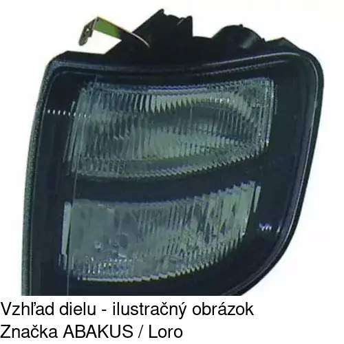 Predná smerovka s obrysom 527219-E /POLCAR/ - obr. 3