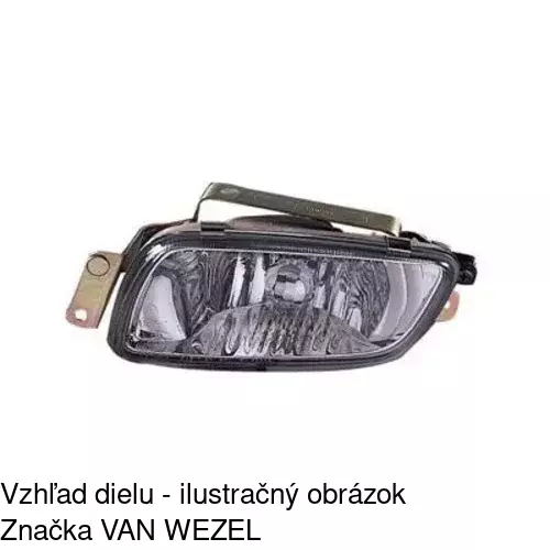 Hmlové svetlo - predné 527429-E /POLCAR/ - obr. 1