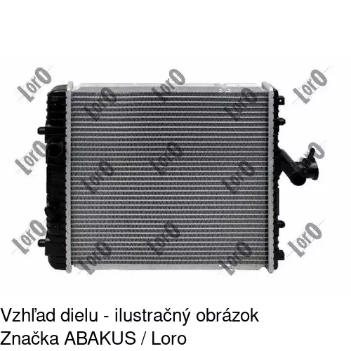 Chladiče vody 550308A1 /POLCAR/ - obr. 3
