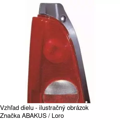 Zadné svetlo 550387-E /POLCAR/ - obr. 1