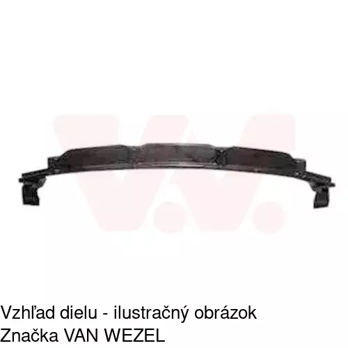Výstuha nárazníka 550607-3 /POLCAR/ - obr. 3