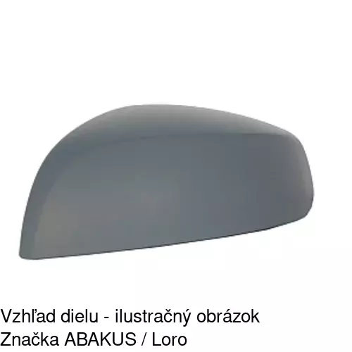 Vonkajšie zrkadlo 5506515E /POLCAR/ - obr. 2