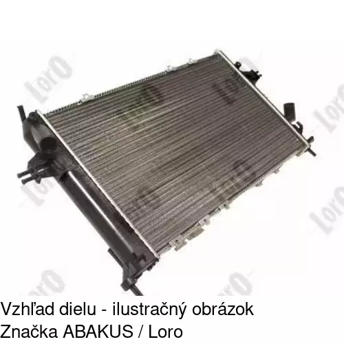 Chladiče vody 550808A5 /POLCAR/ - obr. 4
