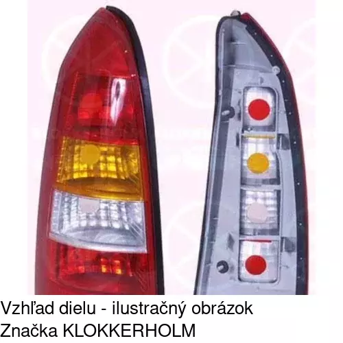Zadné svetlo 5508885E /POLCAR/ - obr. 1