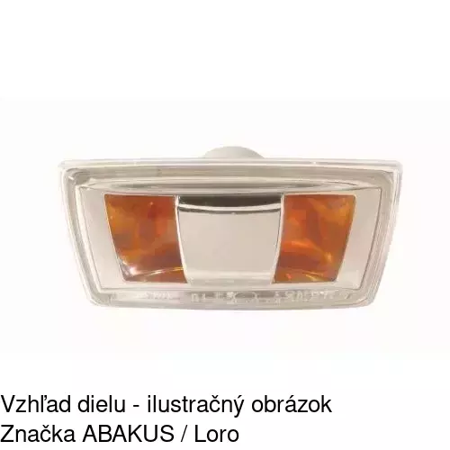Bočná smerovka 5509205E /POLCAR/ - obr. 4