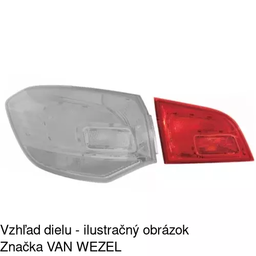 Zadné svetlo 551187AT /POLCAR/ - obr. 1
