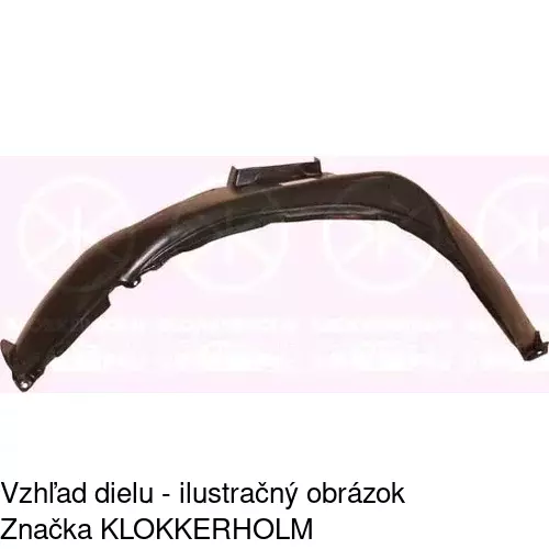 Podblatník (plast) 5514FP-5 /POLCAR/